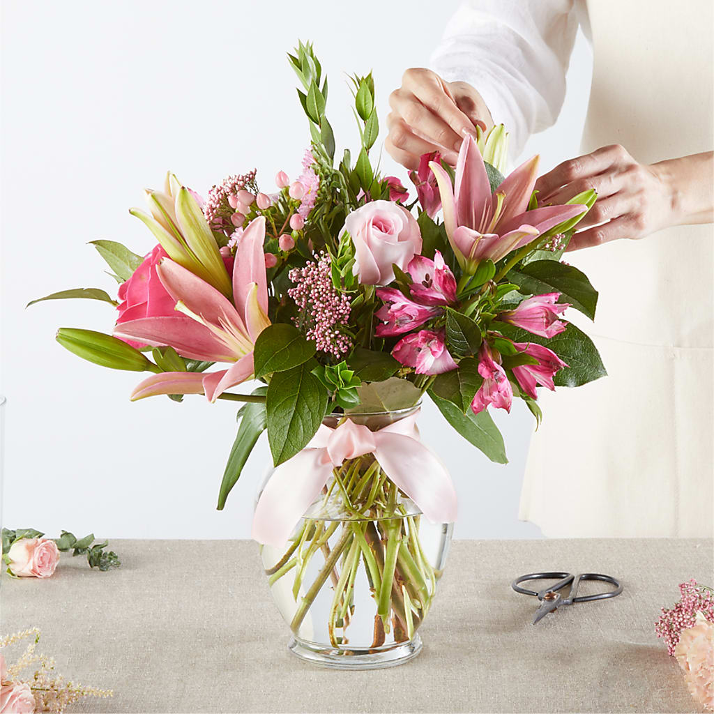 Pink Ribbon - A Florist Original – CRALL'S MONONGAHELA FLORAL & GIFT, Monongahela PA