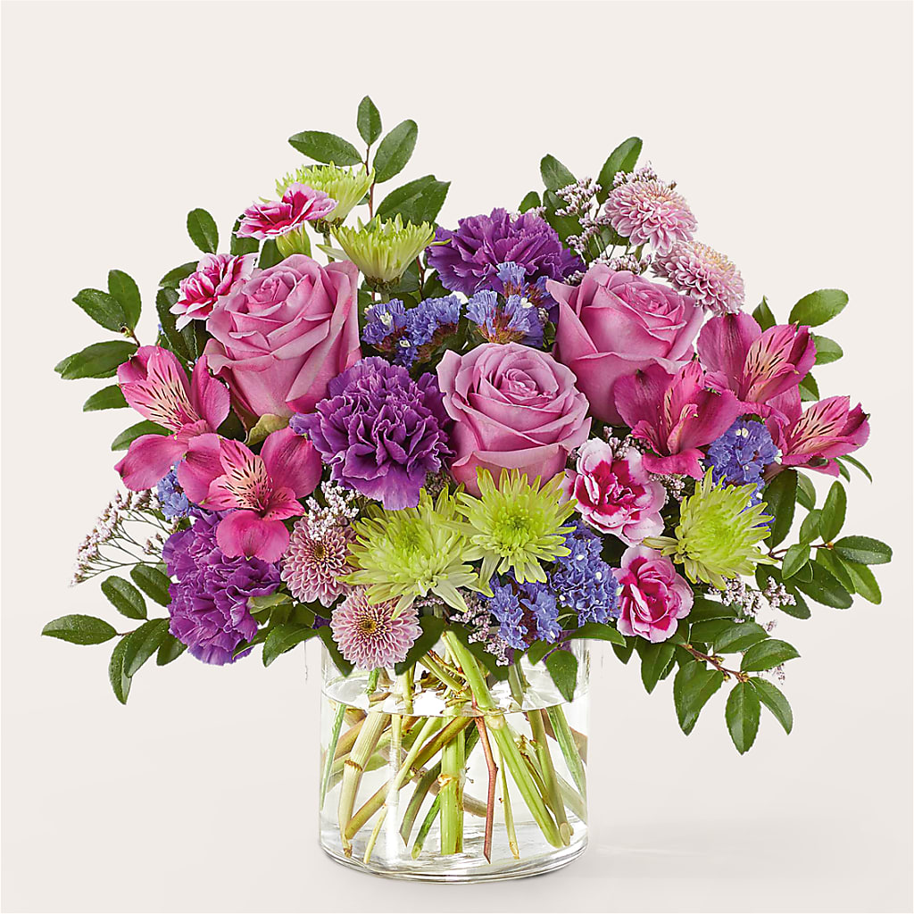 Glass Half Full Bouquet – CRALL'S MONONGAHELA FLORAL & GIFT, Monongahela PA