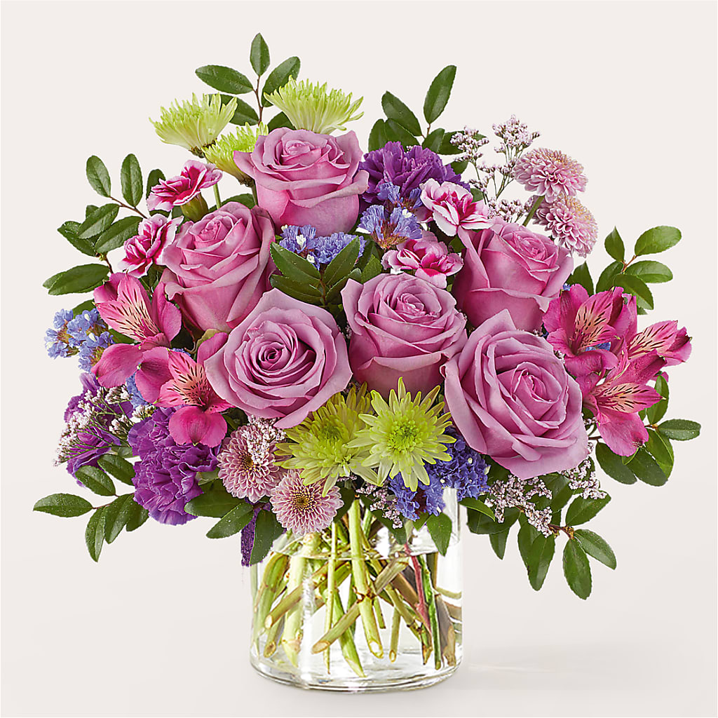 Glass Half Full Bouquet – CRALL'S MONONGAHELA FLORAL & GIFT, Monongahela PA