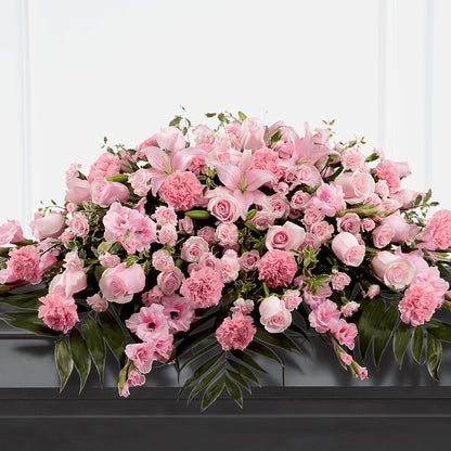 Garden of Comfort Casket Spray (Standard) – CRALL'S MONONGAHELA FLORAL & GIFT, Monongahela PA