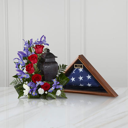 Patriotic Tribute Arrangement – CRALL'S MONONGAHELA FLORAL & GIFT, Monongahela PA