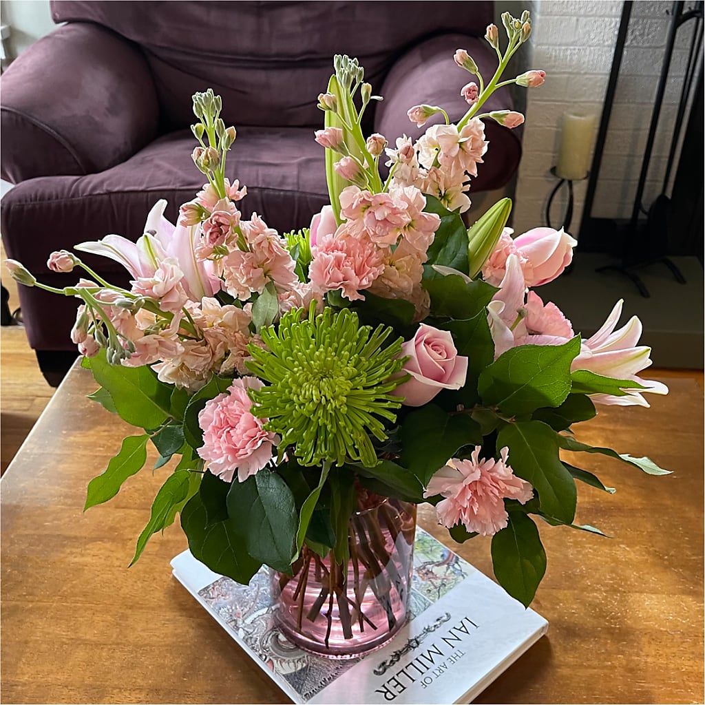 Pretty in Pink Bouquet – CRALL'S MONONGAHELA FLORAL & GIFT, Monongahela PA