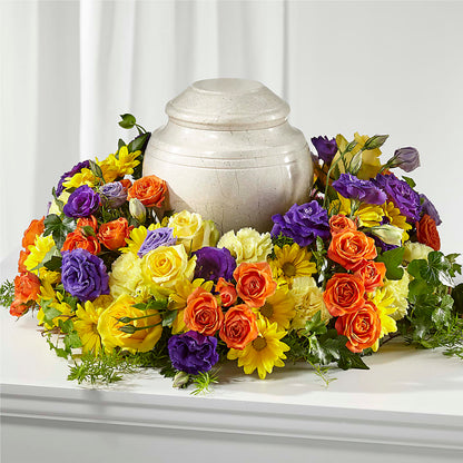 Blossoms of Remembrance Cremation Adornment – CRALL'S MONONGAHELA FLORAL & GIFT, Monongahela PA