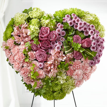 Heartwarming Standing Heart – CRALL'S MONONGAHELA FLORAL & GIFT, Monongahela PA