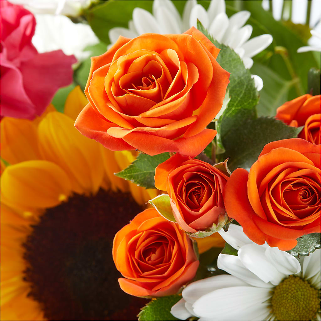 Sun-drenched Blooms Bouquet – CRALL'S MONONGAHELA FLORAL & GIFT, Monongahela PA