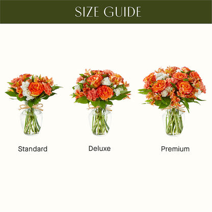 Apricot Glow Bouquet – CRALL'S MONONGAHELA FLORAL & GIFT, Monongahela PA