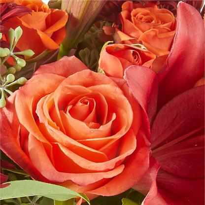 Crimson Leaves Bouquet – CRALL'S MONONGAHELA FLORAL & GIFT, Monongahela PA