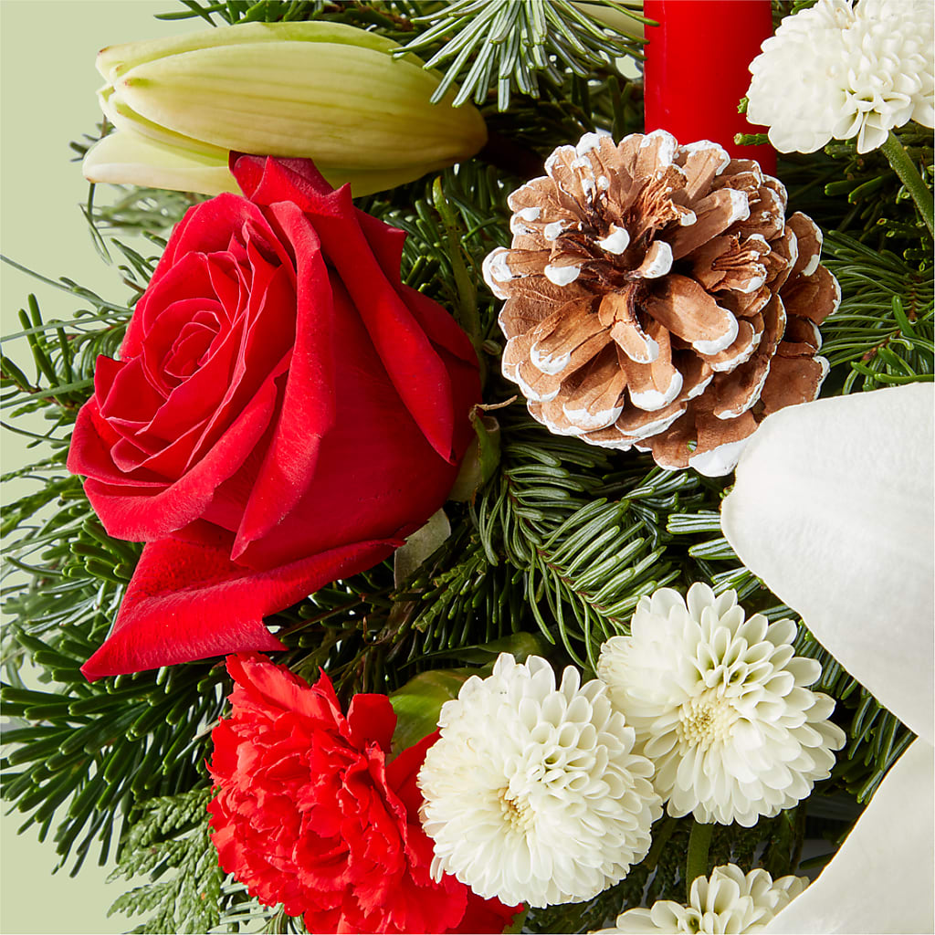Seasonal Festivities Centerpiece – CRALL'S MONONGAHELA FLORAL & GIFT, Monongahela PA