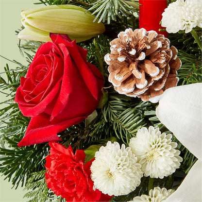 Seasonal Festivities Centerpiece – CRALL'S MONONGAHELA FLORAL & GIFT, Monongahela PA