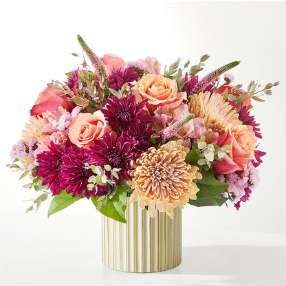 Berry Cobbler Bouquet with Ivory Vase – CRALL'S MONONGAHELA FLORAL & GIFT, Monongahela PA