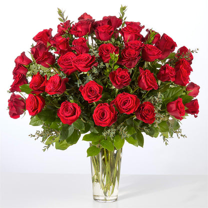 Forever Yours Fifty Stem Red Rose Bouquet – CRALL'S MONONGAHELA FLORAL & GIFT, Monongahela PA