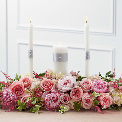 Worldwide Romance Unity Candle Arrangement – CRALL'S MONONGAHELA FLORAL & GIFT, Monongahela PA